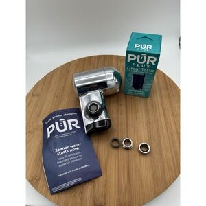 PUR Filtration PLUS‎ Faucet Mount Water Purifier Filter System PFM400H Chrome